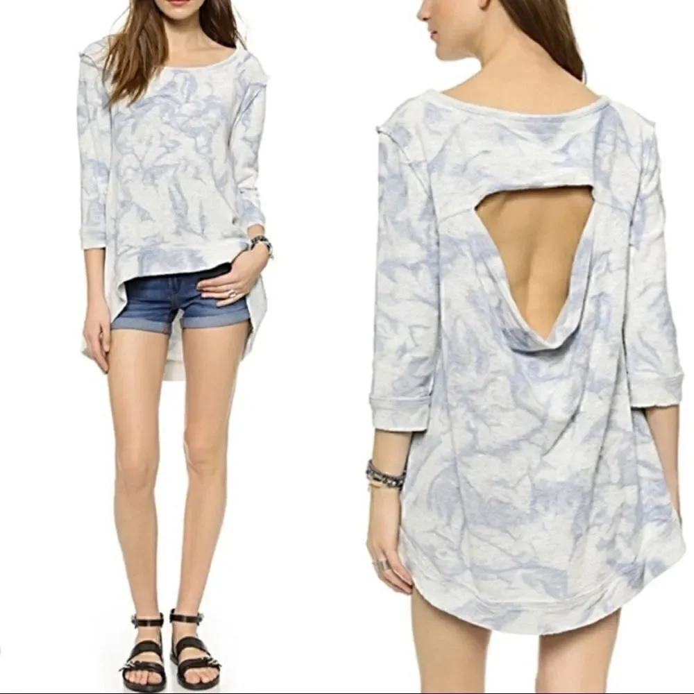 Free People Tie Dye Sweater